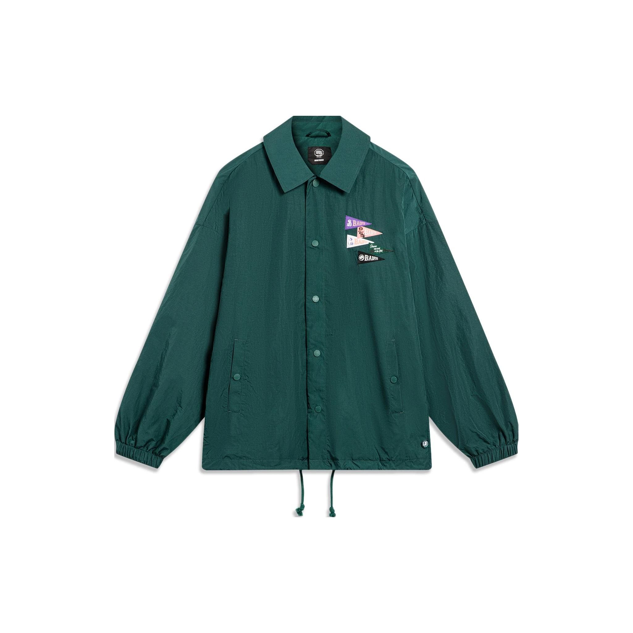 Li-Ning Badfive Casual Jacket Green Men AFDT439-1 L