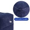 Inflatable Foot Rest Pillow for Kids/Adult Adjustable 3 Layers Height Leg Rest Pillow for Air Travel Train Car Home Or Office