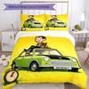 Juego de Ropa de Cama Mr Bean de 3 Piezas Funda Nórdica Cierre Incluye 1 Funda Nórdica y 2 Fundas de Almohada, Suave y Cómodo para Todas las Estaciones.