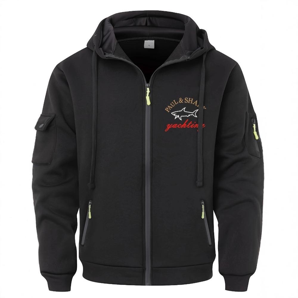 New Men's Hoodie Quarter Zip Hoodies Pocket Sports&Outdoor Streetwear Cool Casual Spring Fall Clothing Hoodies Sweatshirts