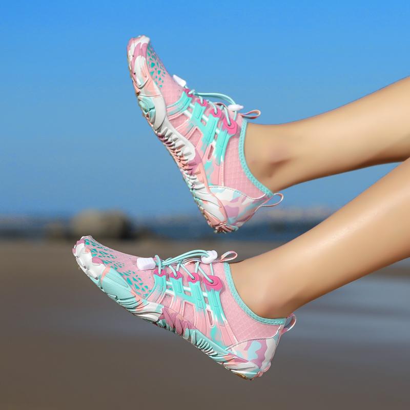 Leichte, schnell trocknende Wasserschuhe für Herren und Damen, Barfuß-Aquaschuh, Strand-Watschel-Sneaker für Kajakfahren, Bootfahren, Wassersport