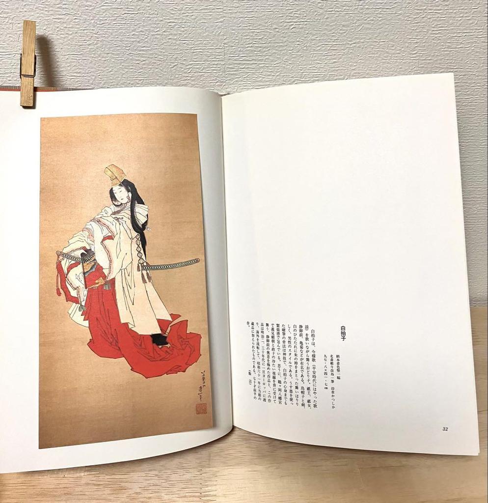 [USED] Hokusai, Hand-painted Beauty Paintings, Hokusai Museum Publications, Katsushika Hokusai