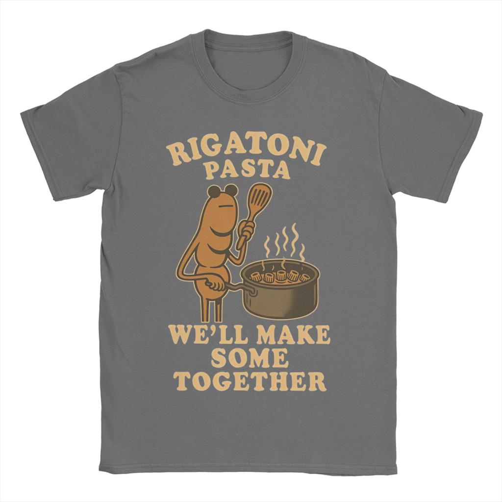 Rigatoni Pasta We Ll Make Some Together T Shirts Men Women 100 Cotton Vintage TShirts Marcus The Worm Tees Clothing Gift Idea