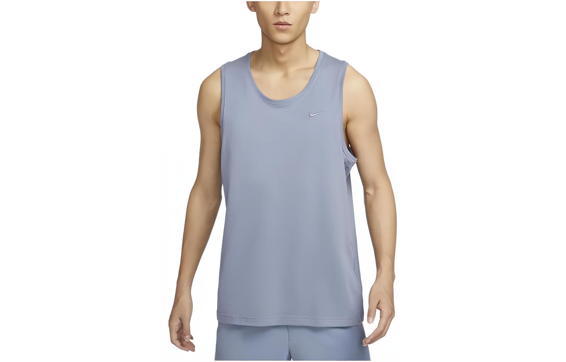 Nike Primary Tank Top Men s Gray Slate Blue DV9834-493 L