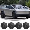 For Tesla Cybertruck Hub Caps Full Coverage Hub Cover Set of 4 Full Coverage Removable Wheel Center Cap Car Exterior Accessories