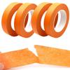 Masking Tape for Heat Resistant Paper Gap Easy To Temporary Home Plastic 18mm X 4 Yellow Painting, Tape, Tape, Remove, Protective, Fixing,