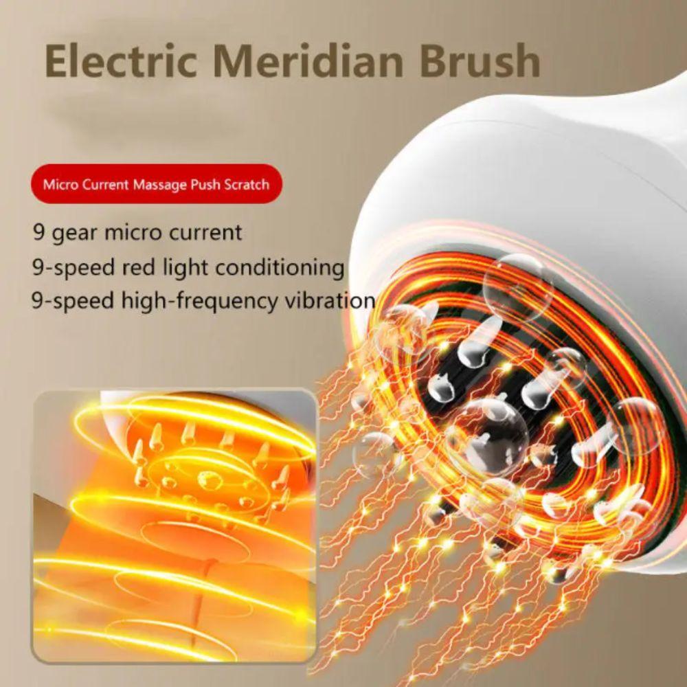Electric Rechargeable Unblocking Massage Device Abdominal Massage Instrument  Cupping Apparatus
