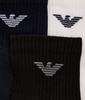 Emporio Armani Calza Spugna Inside 3-Pack Socks Set [304202 CC300 00997]