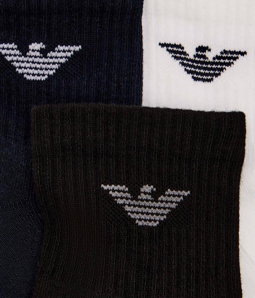 Emporio Armani Calza Spugna Inside 3-Pack Socks Set [304202 CC300 00997]
