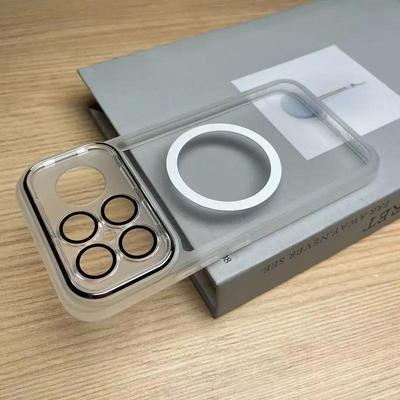 Transparent Soft Silicone Magnetic TPU Phone Case For Xiaomi Poco F8 Ultra F8 Pro Camera Protection Skin Feel Soft Protect Cover
