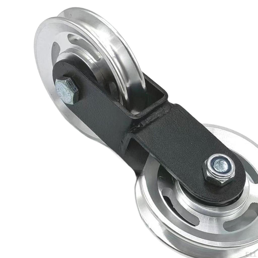 Akcesoria do podwójnego bloczka, Przyrząd do ściągania w dół, Solidny, Części zamienne do podnoszenia ciężarów, DIY Fitness