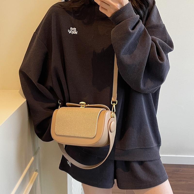 Minimalistische Modische Exquisite Damen-Schultertasche mit Schulterriemen-Design Vielseitig für Pendeln und Zusammenkünfte