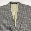 Nino Danieli Tailored Jacket Fully Lined Men L 50 Beige Check(USED)