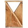 VidaXL Table d'appoint 35x35x55 cm Bois de manguier massif