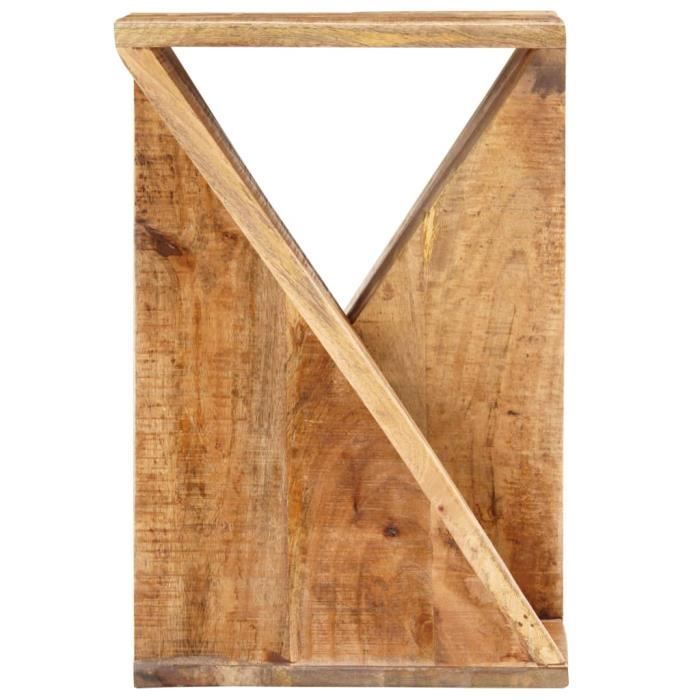 VidaXL Table d'appoint 35x35x55 cm Bois de manguier massif