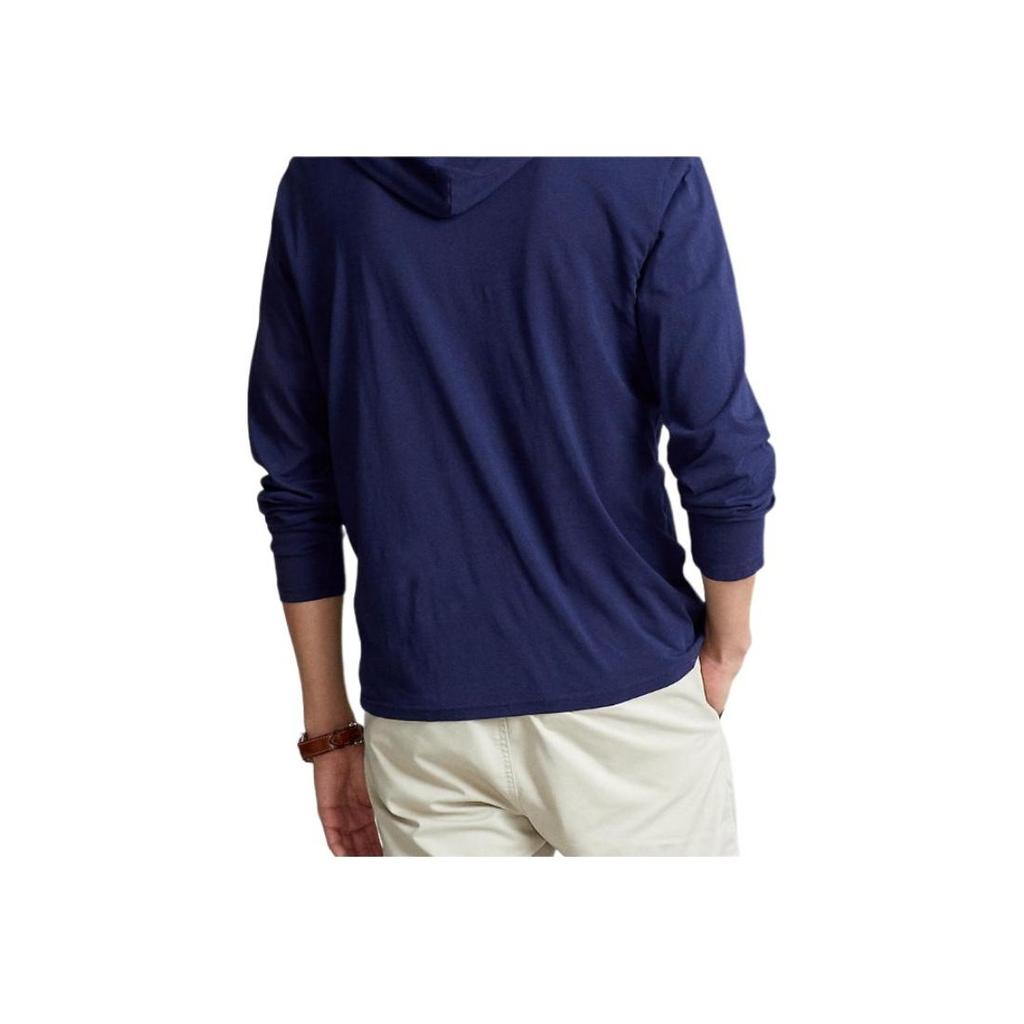 Polo Ralph Lauren SS25 Pony Logo Embroidered Long Sleeve Pullover Hoodie Men Hoodies 710768063-010