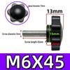 Adjustable Plum Blossom Plastic Head Star Handle Screw Bolt