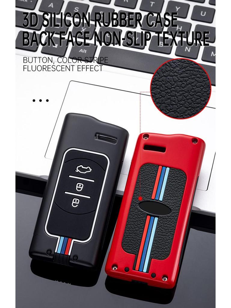 Metalowa obudowa kluczyka dla Chery Tiggo 3x/5x/7, Exeed TX/Lingyun/Lanyue i ET-i Chasing Wind