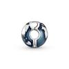 Pandora Blue Earth Non-Silicone Fixed 925 Silver Ear Clips Women ear clips 799429C01