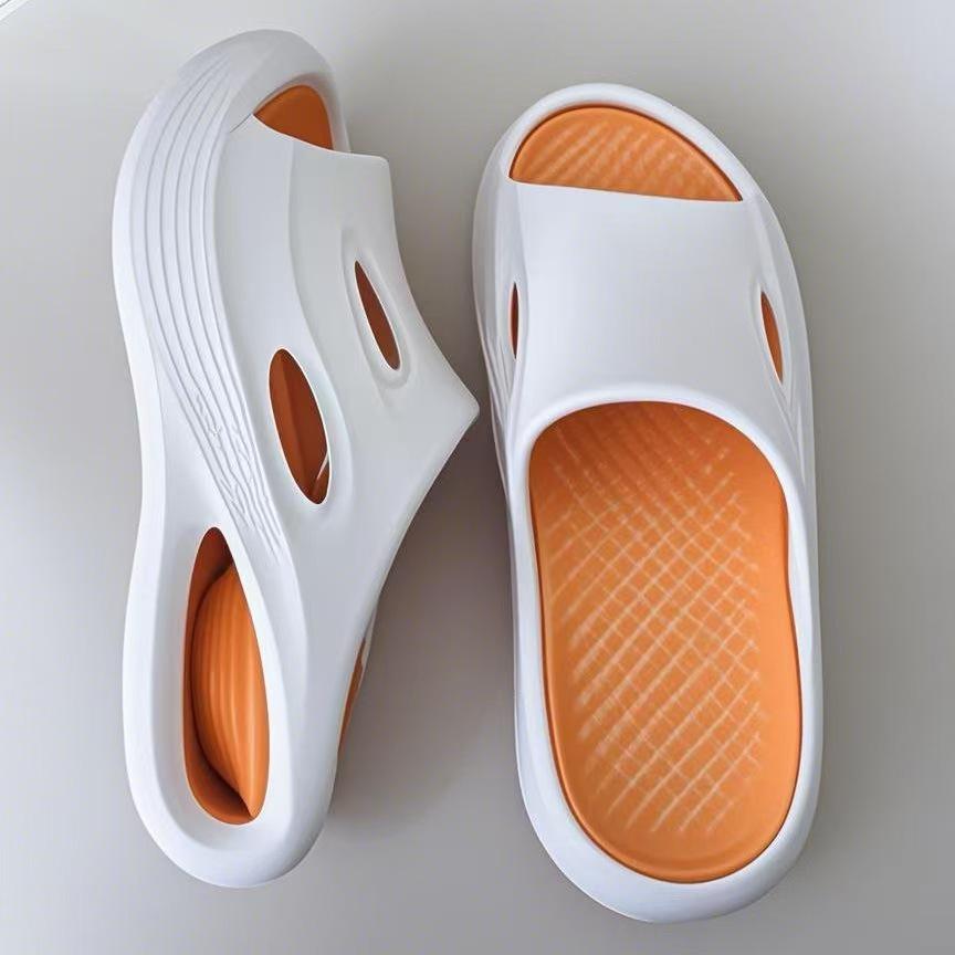 

Мужские модные спортивные шлепанцы с нескользящей подошвой: Крутой, без запаха, идеально подходит для подростков, идеален для ношения на улице 44-45