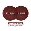 For KIA Car Interior Coasters Water Cup Slot Non-Slip Mat Shockproof Pad Soul Stonic Picanto Proceed Sorento Cerato Sedona rnqt40