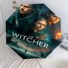 Witcher Trilogy Automatic Umbrella - Suitable Travel Outdoor Portable Umbrella Birthday Gift Daily Essentials