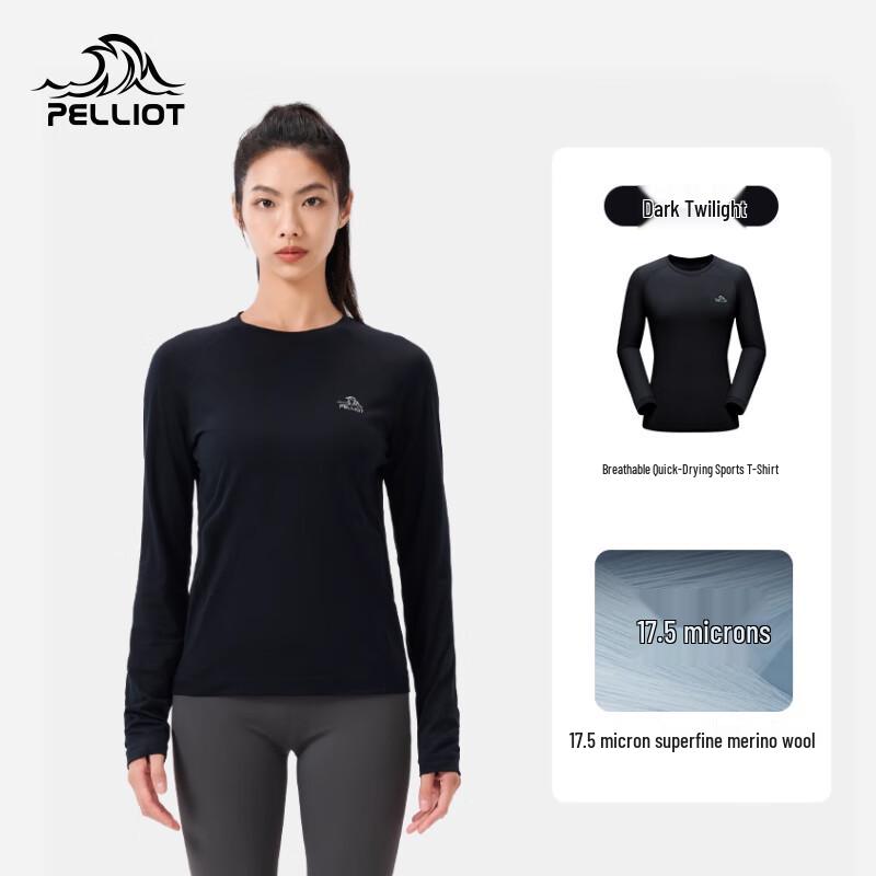 Pelliot Women's Outdoor Merino Wool T-Shirt