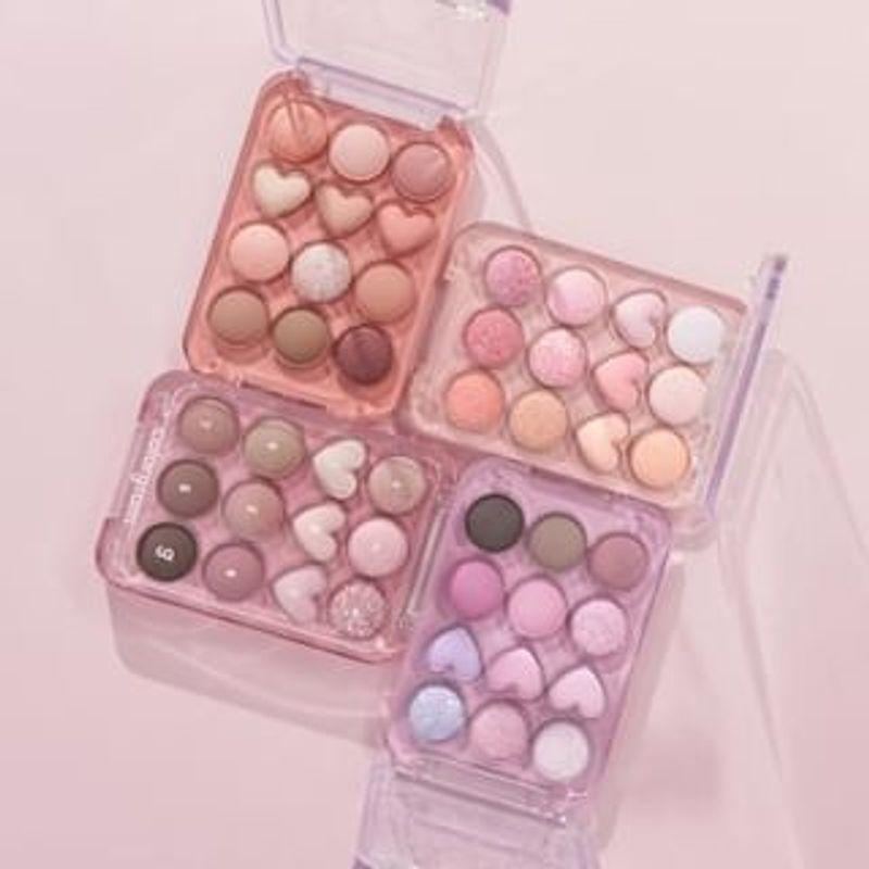 colorgram - Pin Point Eyeshadow Palette - 5 Types #03 Pink + Lavender