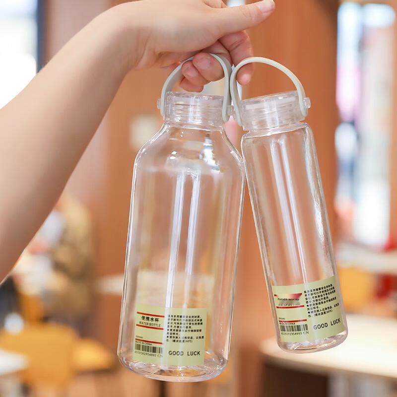 

Mincastle Transparent Plastic Portable Water Bottle