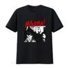 Malaria Retro Punk Band T-Shirt für Herren und Damen Vintage-Stil Hochwertiger Druck Einzigartiges Design Vintage-gewaschen Dehnbar