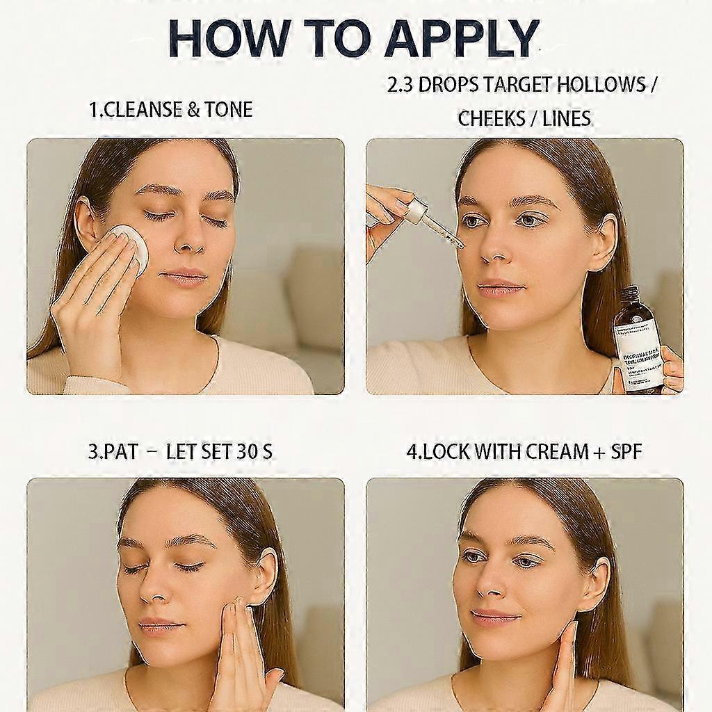 Serum Ujędrniające Bezwodne Volufiline 92% + Pal-Izoleucyna 1%, Serum Volufiline, Pielęgnacja Twarzy na Utratę Objętości, Elastyczność Skóry, 30ml