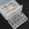 GUWANJI 304 Stainless Steel Hex Socket Bolt & Nut Assortment Set