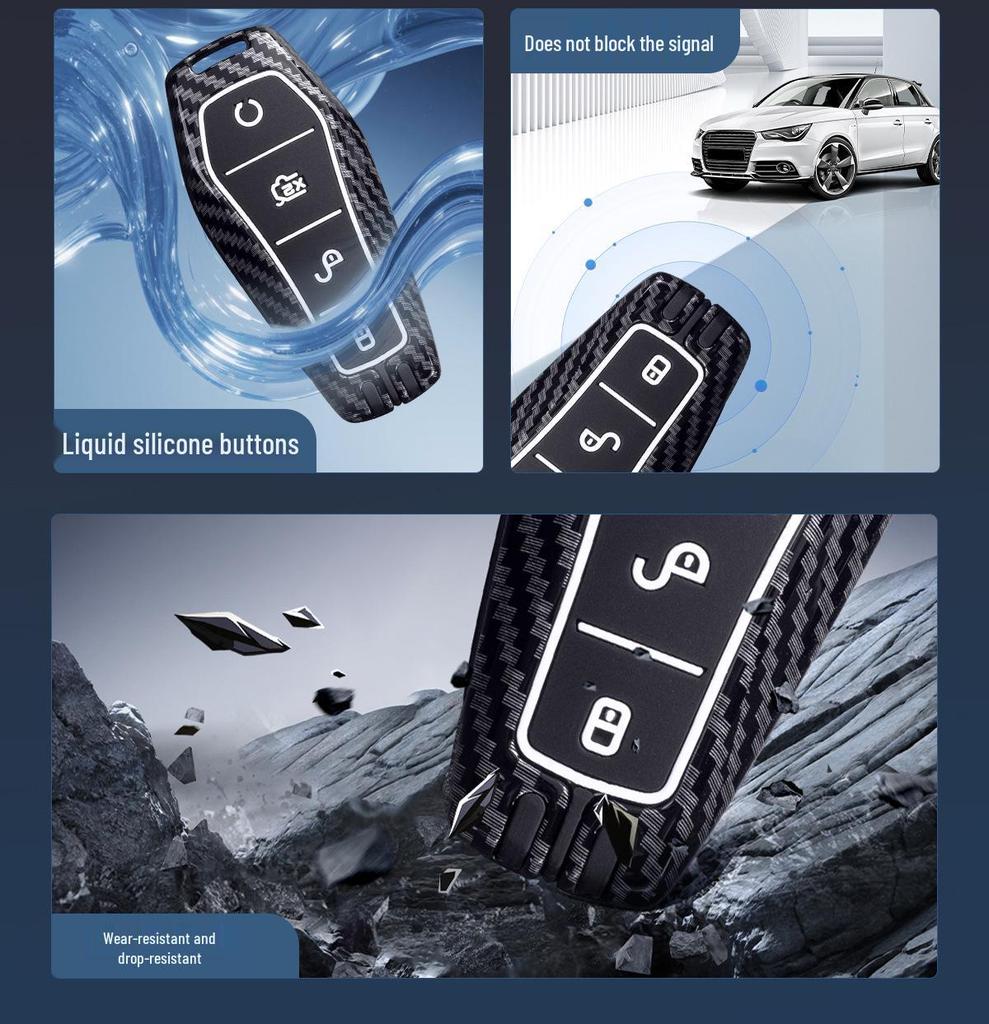 Key Cover for BYD: Song Plus, Seal 06, Sea Lion 07, Qin Plus DMI, Han EV, Song L, Song Yuan Plus