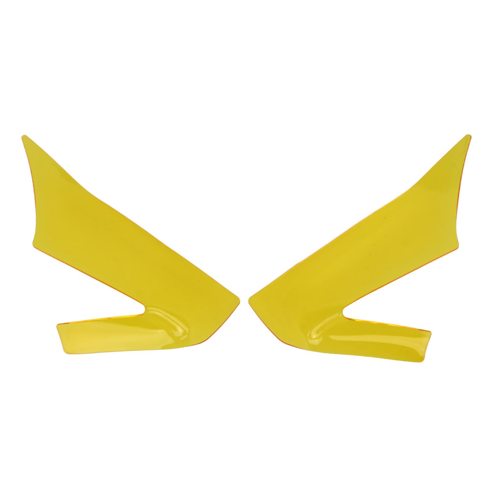 

Motorcycle Headlight Screen Acrylic High Light Transmittance Motorcycle Headlight Lamp Protective жёлтый