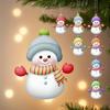 Christmas Snowman Decorations Pendants Christmas Tree Decorations Christmas Gifts Holiday Party, Festive Ornaments, Holiday Decorations