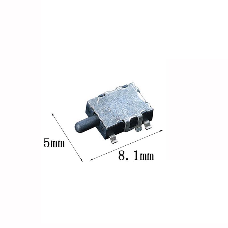 10Pcs Mini Slide Reset Micro Toggle Switch Normally Closed Side Press K1 12V Miniature Switch