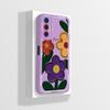 For Tecno Pova 3 Case Pova3 6.9inch Soft TPU Matte Camera Protective Flower Phone Cases For Tecno Pova 3 Fundas Cover LF7n Coque