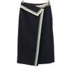 TONAL Made In Japan Midi Length Skirt 36 Navy System Women Used