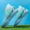 High-top football shoes male and female adult students long nails broken nails grass game training shoes