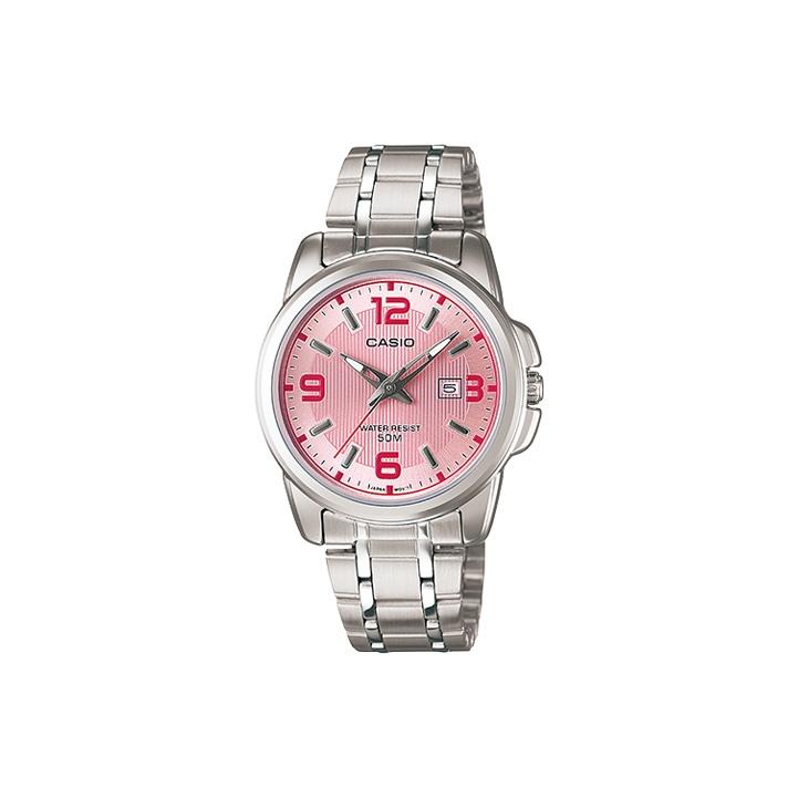 CASIO G Shock LTP 1314D 5A LTP-1314D-5A Pink Watch Dial