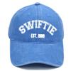 European and American SWIFTIE Embroidered Baseball Cap Summer Washed Retro Taylor Fan  Female  Comfortable Breathable Adjustable