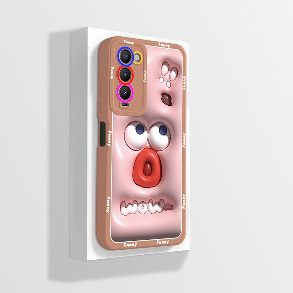 For Tecno Camon 18 18P Case CH6 CH7 Soft Silicone Phone Cover for Camon 18 Camon18 P Camon18P Cases Straight Edge Bumper Fundas