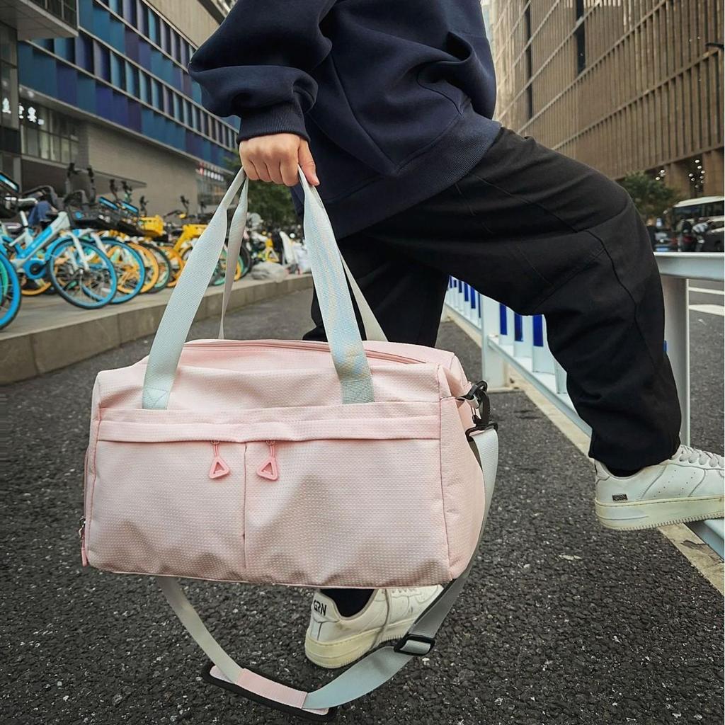 Fitness Bag Women's New Fashionable Large-capacity Travel Bag Dry and Wet Separation Sports Bag Yoga Shoulder Travel Handbag