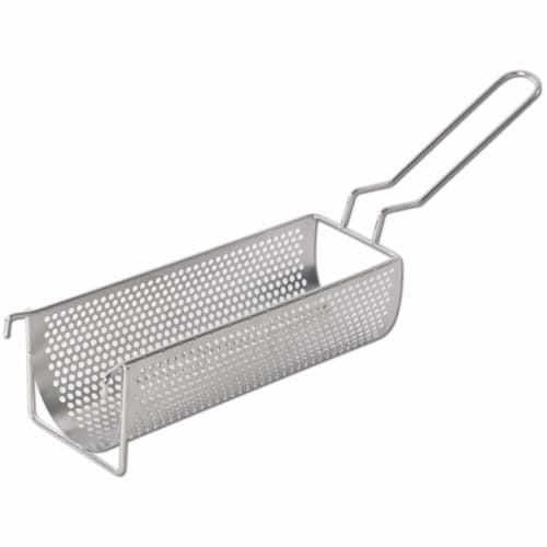 

VENEKA Stainless Steel French Fry Basket, Long Fry Potato Chip Container, Perfect for French Fries, Potato Chip Squeezer, Kitchen Tool