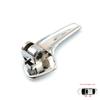 EDP219 Left Interior Door Handle Aluminum Plated Plastic for Vauxhall Opel Corsa D S07 2006-2014 4/5-Door Hatchback Van 13297813