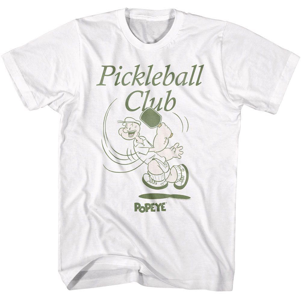 Popeye - Pickleball Club - American Classics - Adult Short Sleeve T-Shirt S