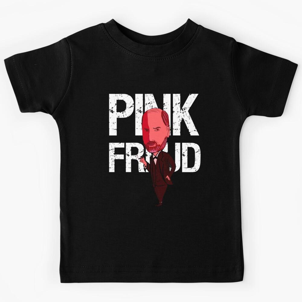 PINK FREUD - Dark Side Of The MOM - Dark Side of Freud - Psychology Freud Pink Kids T-Shirt 110