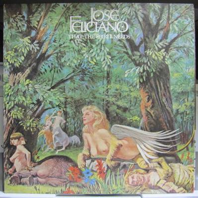 LP Record JOSE FELICIANO  That The Spirit Needs SHP6225 RCA 1971 Japan Pop Used