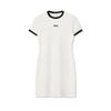 Original Color Block Edge Fashion Simple Classic Retro Casual Versatile Comfortable Round Neck Slim Short Sleeve Dress F51W629301FWT