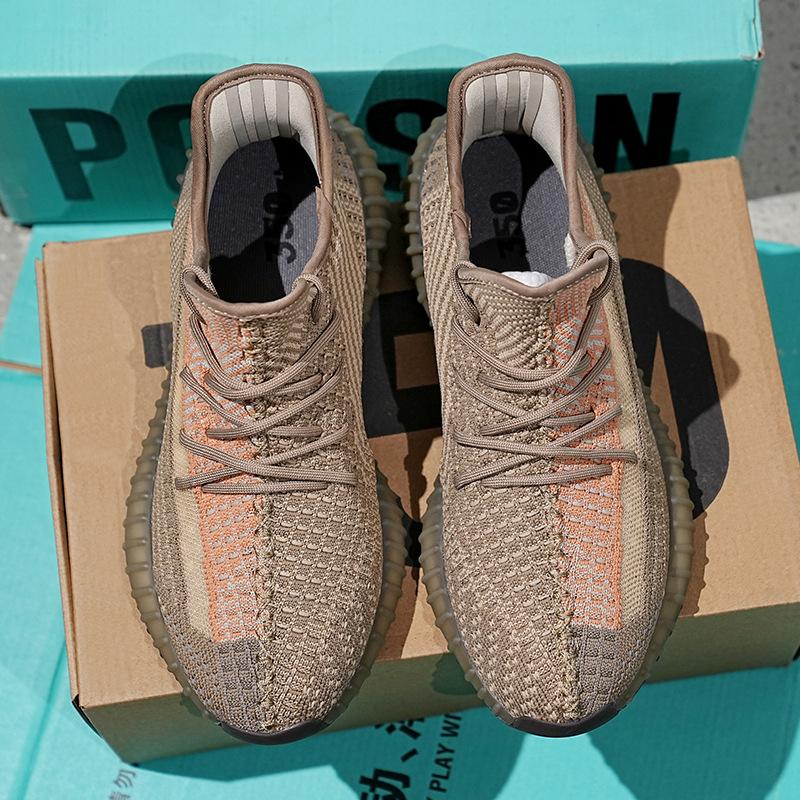 Shoes Men's Sesame Grey Tide Shoes Breathable Soft Sole Casual Shoes Men's Shoes Sneakers Running Shoes